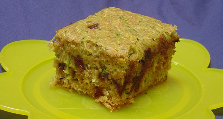 zucchini snack cake